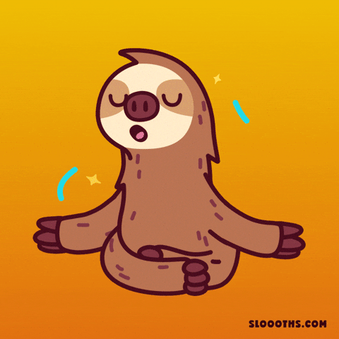 Sloooths.com, sloth, magic, kawaii, cute, giphy channel, giphy, animation