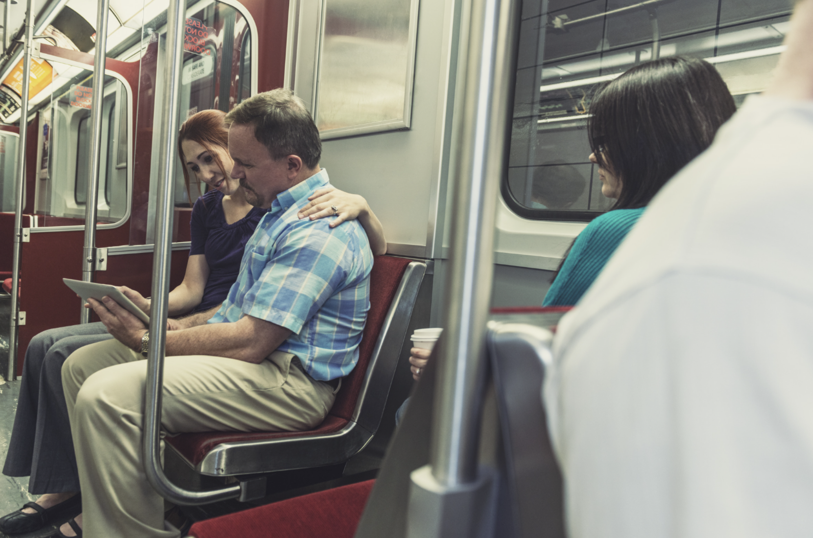 kindness, empathy, compassion, subway, viral story, human connection, mental health, good news, inspiring story, motherhood