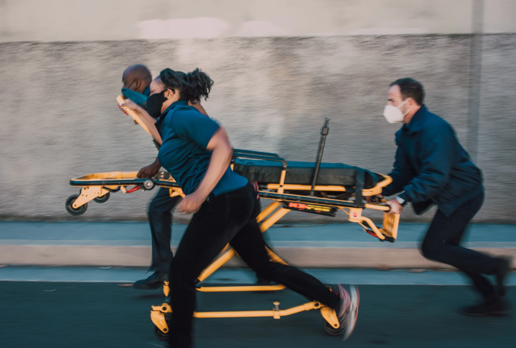 first responders, firefighters, kindness, acts of kindness, viral good news, heart attack, Melissa Ann Work, community, HOA, feel-good story