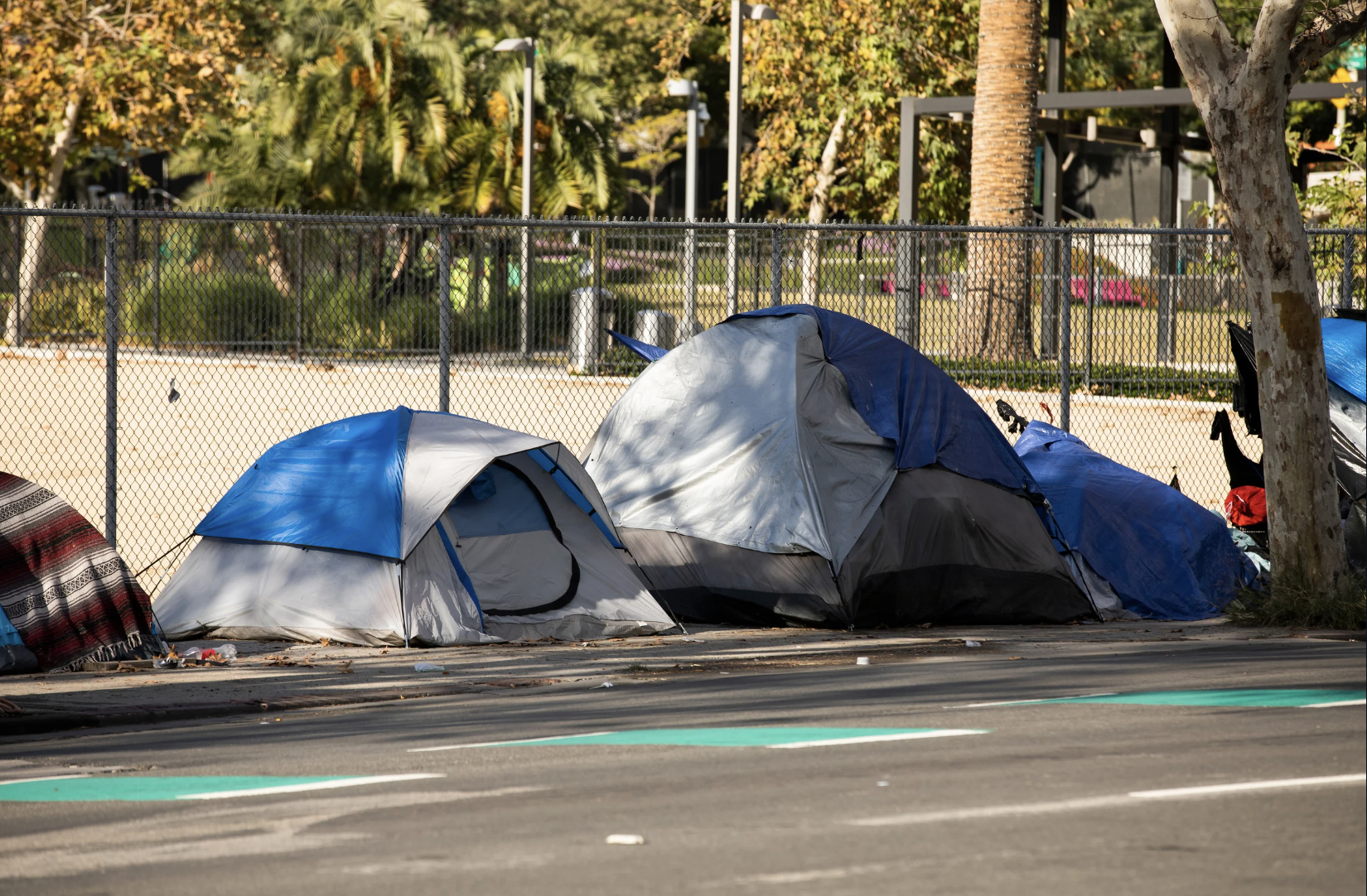 Michael Faling, homelessness, kindness, Blessings Under The Bridge, Mel Wood, father and son, community support, viral good news, poverty, feel-good story