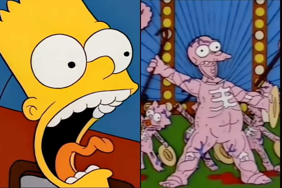 the simpsons, halloween tv episodes, halloween, treehouse of horror, scariest simpsons episodes