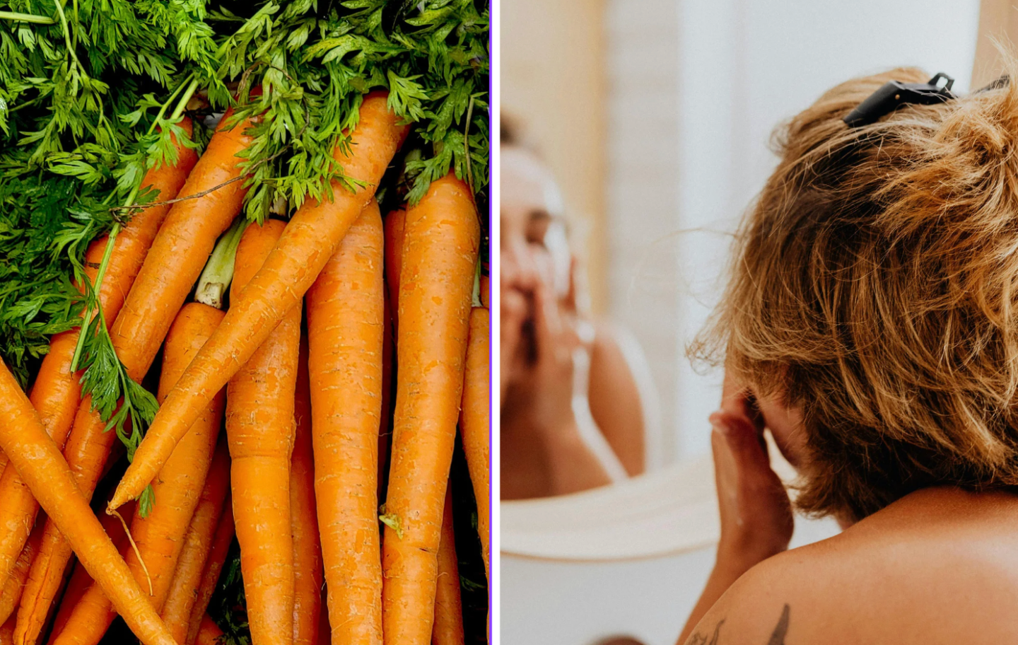 carrots, carotenosis, skin turning orange, Reddit, viral story, u/AhsewkaTano, health, nutrition, side effect, healthy eating