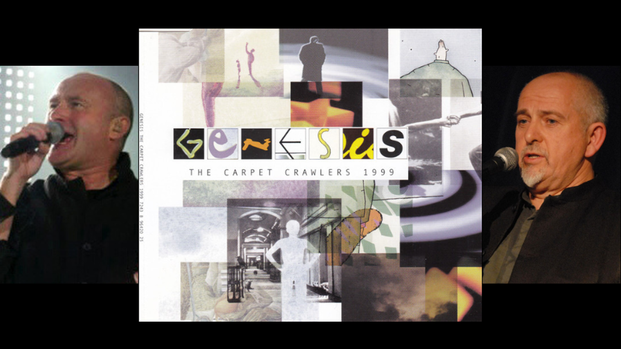 Genesis, Peter Gabriel, Phil Collins, The Carpet Crawlers 1999, Trevor Horn, progressive rock, The Lamb Lies Down on Broadway, reunion, Tony Banks, classic rock