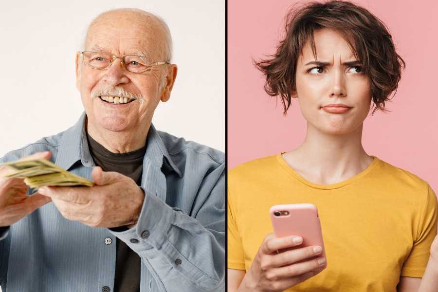 frugality, generational divide, money savings, older generations, younger generations