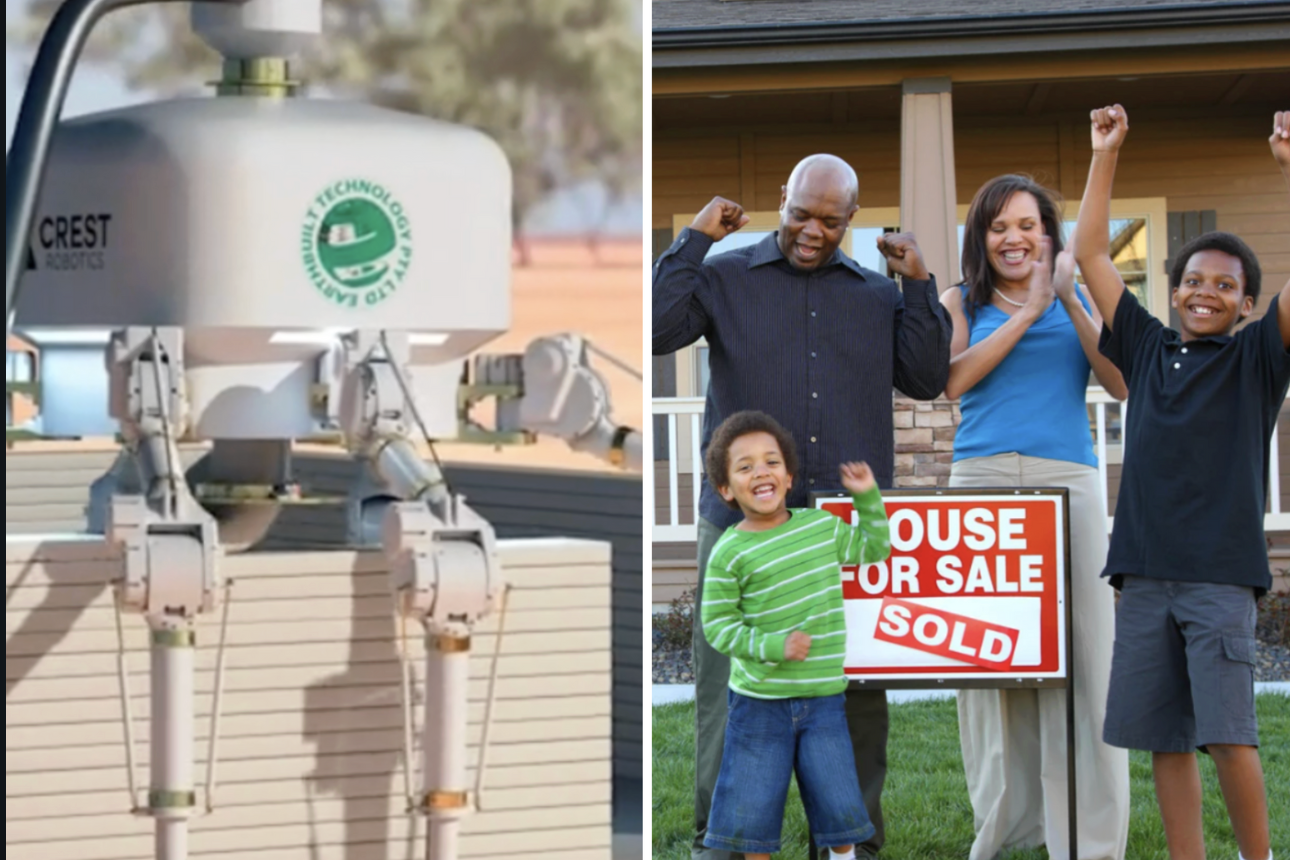 3D printed homes, robot, housing crisis, real estate, homebuying