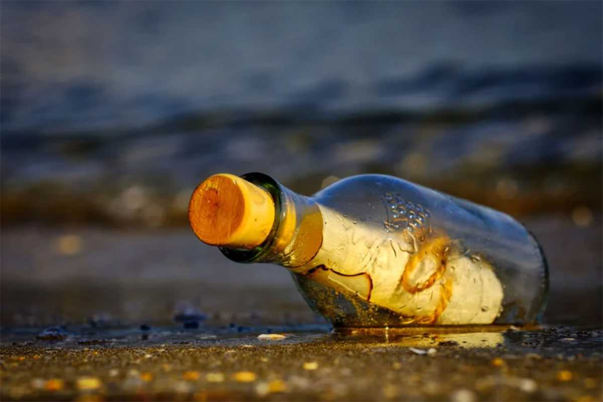 message in a bottle, Clint Buffington, Evan Buffington, Peter Thompson, Pentucket Regional, West Newbury, oceanography class, Pepsi bottle, Coast Guard, Bahamas beach, Emily Maher, WCVB, People magazine, reunion story, viral discovery, human connection, time capsule, beachcombing, found note, Massachusetts teen