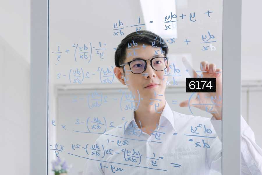 Kaprekar’s Constant, numbers, formulas, 6174, math equations