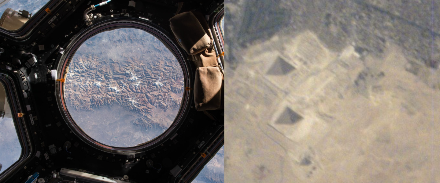 Terry Virts, astronaut, pyramids, Pyramids of Giza, International Space Station, ISS, NASA, space photography, View From Above, Expedition 43