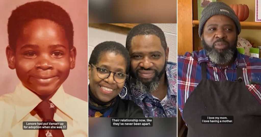 Vamarr Hunter, Lenore Lindsay, Give Me Some Sugah, bakery, adoption, reunion, Chicago, NBC Chicago, genetic testing, family