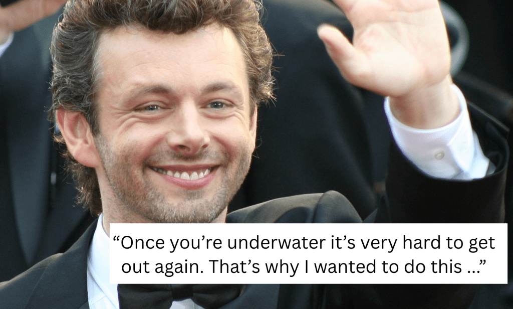 Michael Sheen, debt relief, not-for-profit actor, Wales, household debt, debt acquisition, Good Omens, financial crisis, predatory lending, celebrity philanthropy