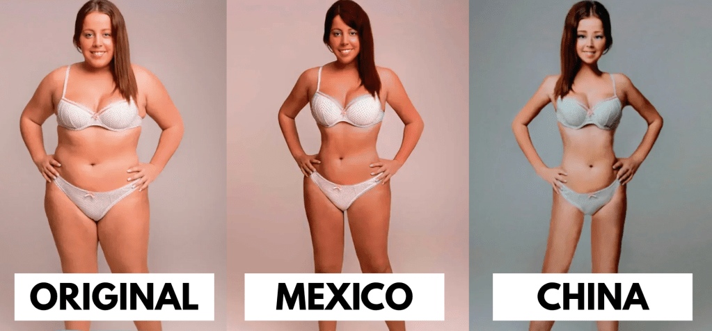 beauty standards, Perceptions of Perfection, Superdrug Online Doctors, photoshop experiment, body image, ideal body, global beauty, BMI, societal pressure, viral study