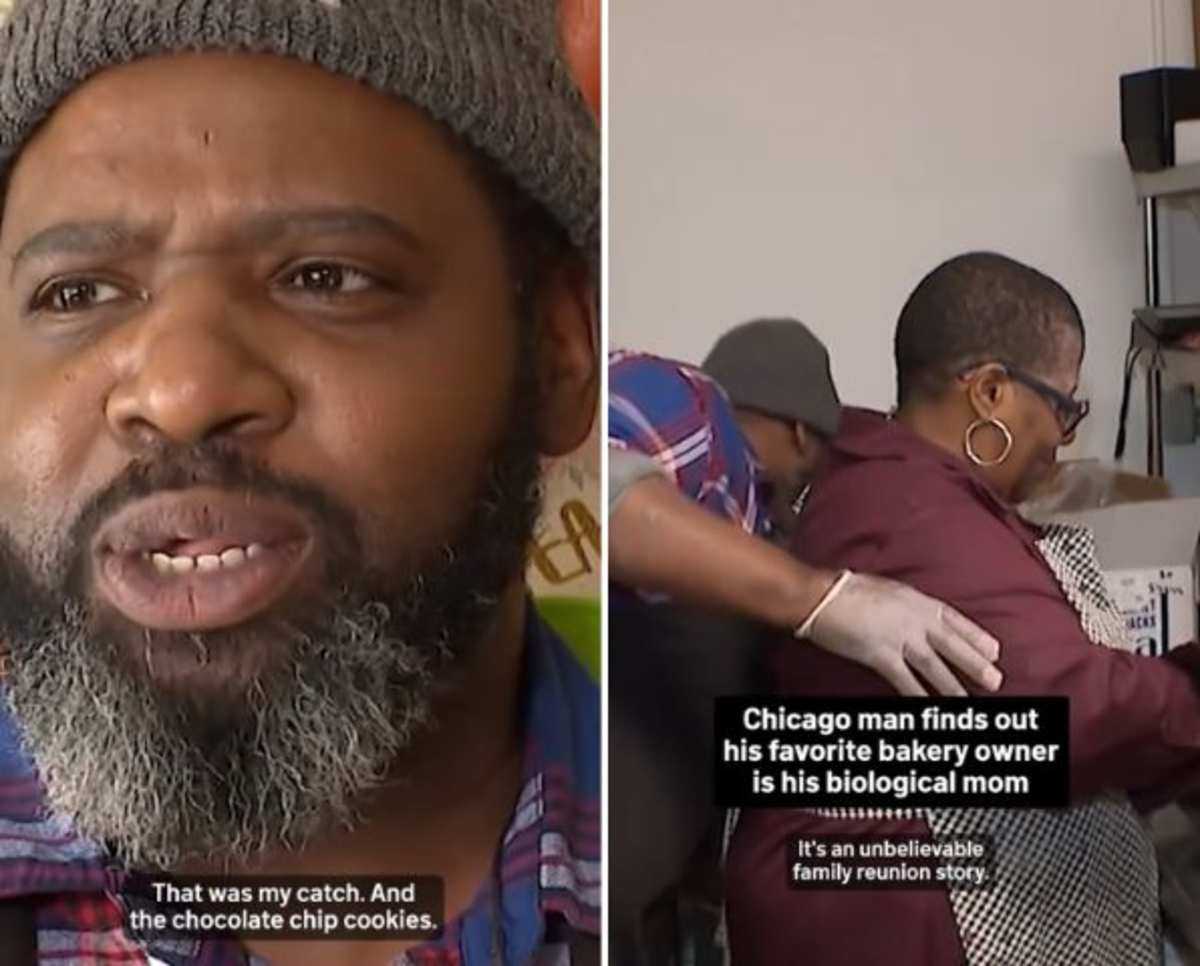 Vamarr Hunter, Lenore Lindsay, Give Me Some Sugah, bakery, adoption, reunion, Chicago, NBC Chicago, genetic testing, family