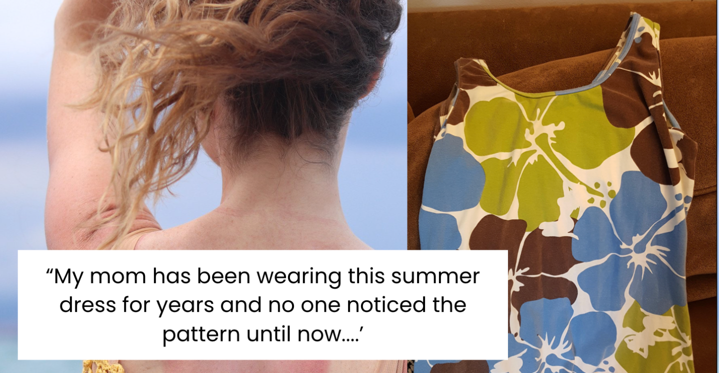 viral story, fashion fail, hidden pattern, optical illusion, imgur, funny fashion, nsfw, mom