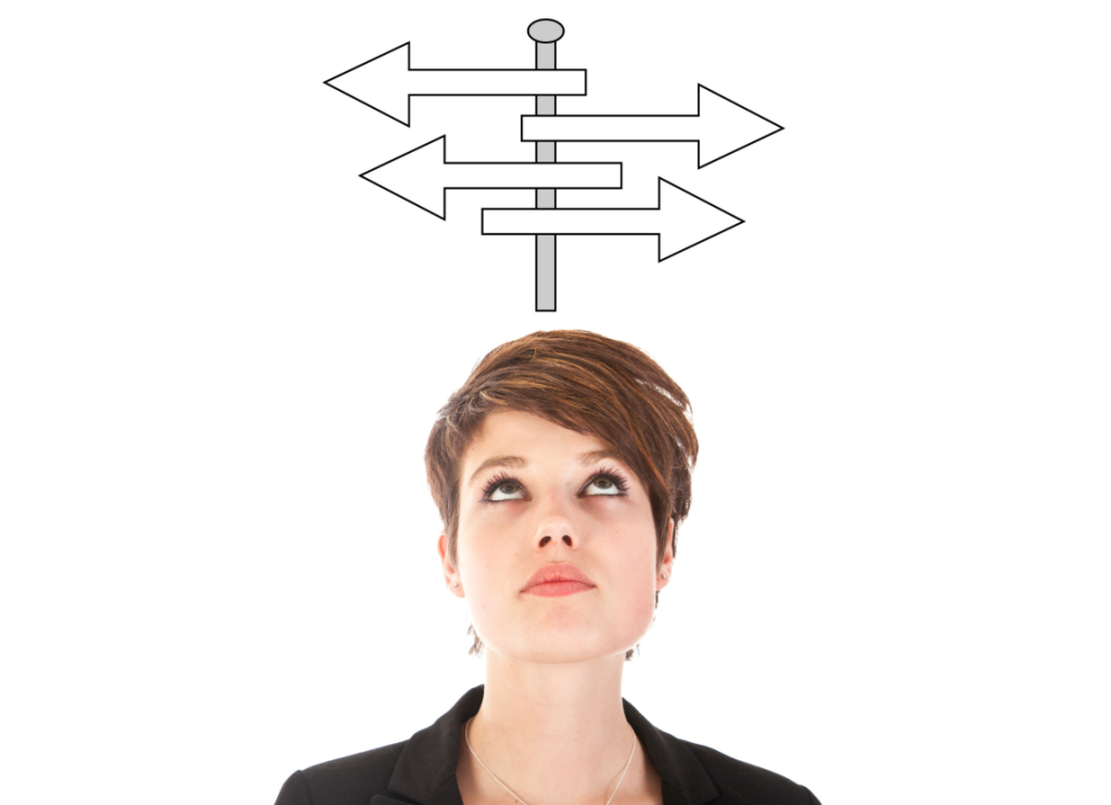 micro decisions, choices, decision fatigue, self-confidence, mental health