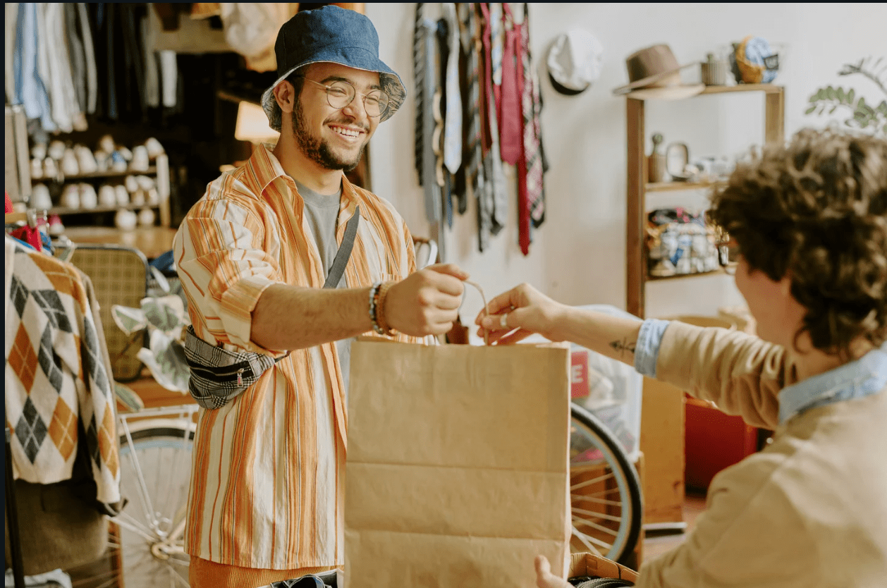 thrifting, holiday shopping, budgeting, economy, vintage