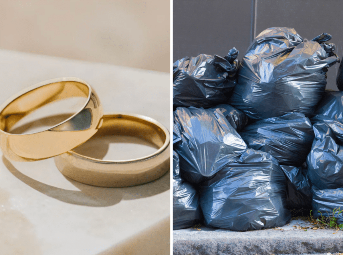 feel good story, lost and found, wedding rings, x-ray machine, hospital