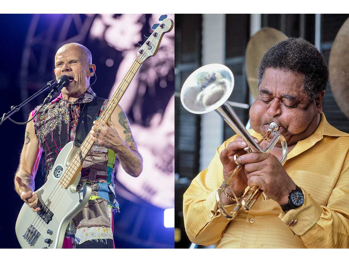 Flea, Red Hot Chili Peppers, Dizzy Gillespie, Rock Music, Jazz, legends, famous musicians