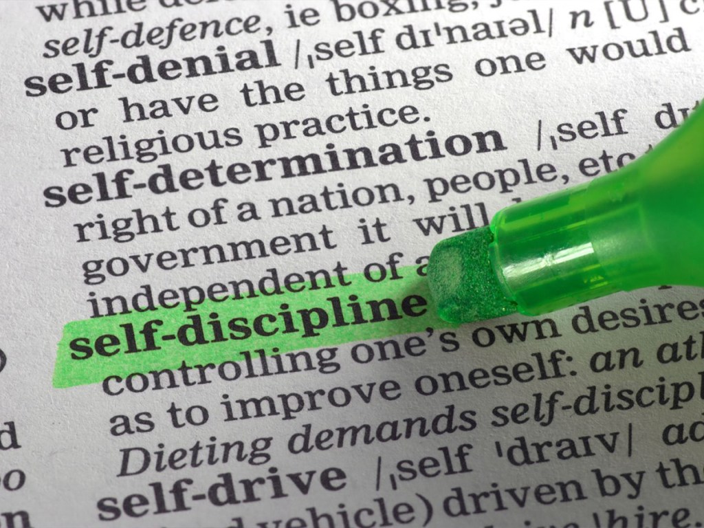 self-discipline, self-mastery, perseverance, determination, butler trick