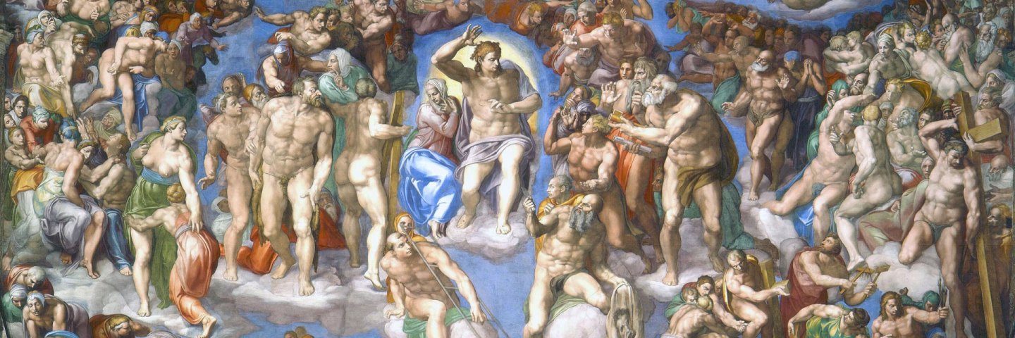 Michelangelo’s 16th-century fresco ‘The Last Judgment.’