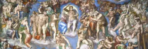 Michelangelo’s 16th-century fresco ‘The Last Judgment.’