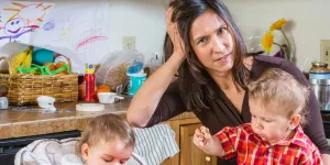 Don’t worry about being the perfect mom.