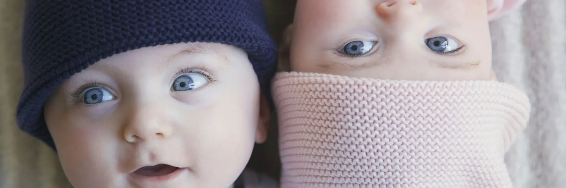 Babies – whether boy or girl – look to adults for care and comfort.