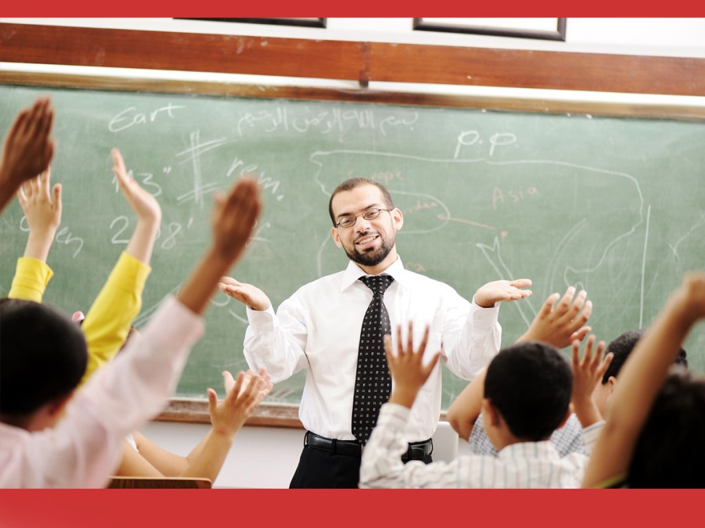 Teaching interactions, ecosystem, typical school day, comment section