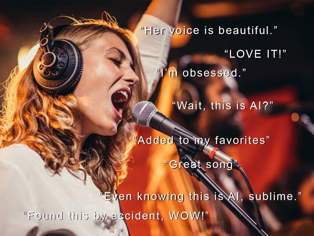 If a song moves you, does it matter who made it?