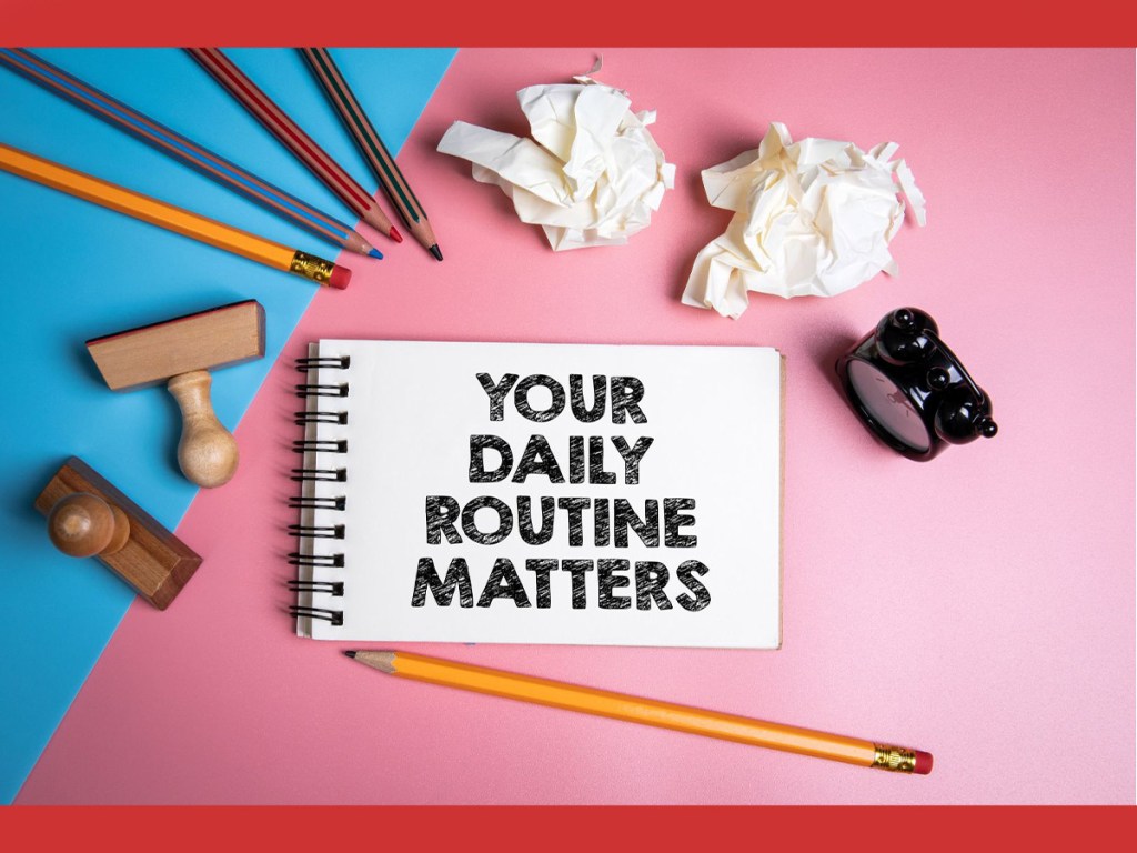 daily routines, variation, predictable patterns, lack of meaning