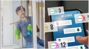window washing, social media, restaurants, business