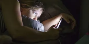 Social media use before bedtime can be stimulating in ways that screen time alone is not.