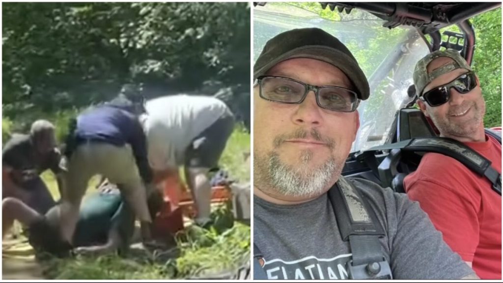 While exploring trails, two friends rescue missing woman trapped in a mud puddle for 3 days