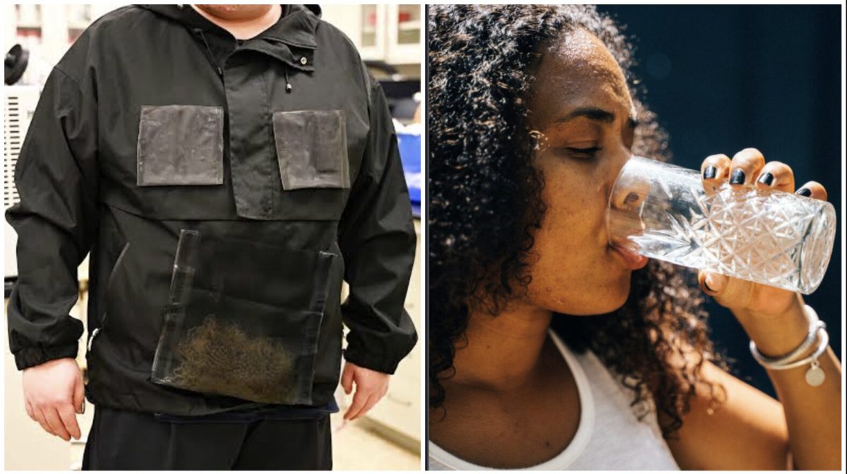 drinking water, jacket, science, technology, environment