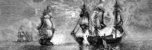 Ships like these played a vital role in the American Revolution.