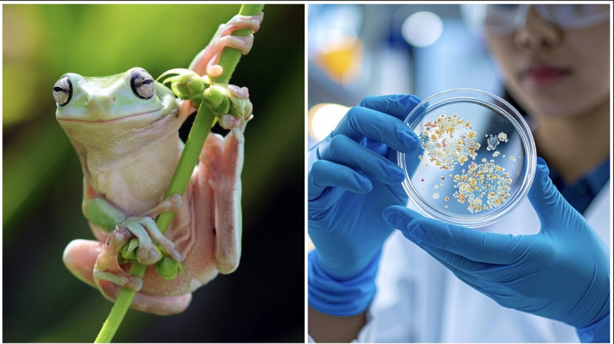cancer research, tree frog, medical breakthrough, science