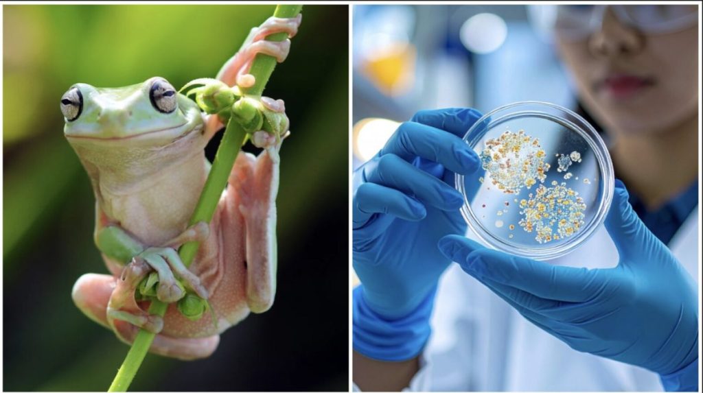 cancer research, tree frog, medical breakthrough, science