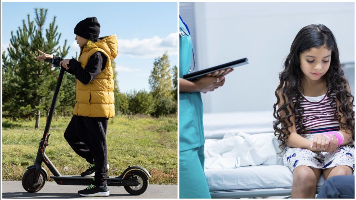 e-bike, e-scooter, safety tips, emergency room