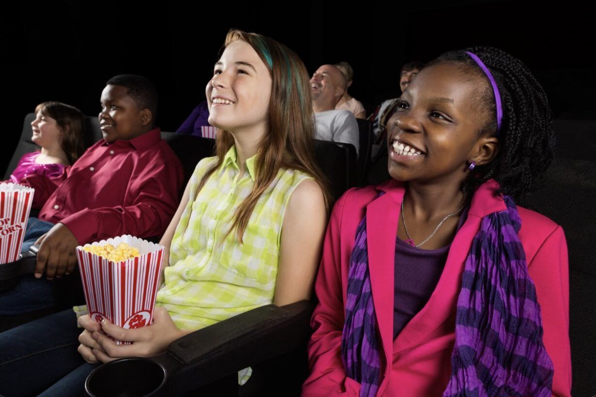 wholesome, movie theater, feel good, kids