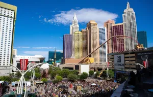 ILLENIUM performs a free concert for fans prior to the start of Game 3 of the Stanley Cup Finals between the Vegas Golden Knights and the Carolina Hurricanes on June 06, 2026 at T-Mobile Arena in Las Vegas, Nevada.